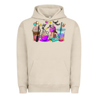 Pigment French Oak lash hustler coffee cups Urban Hoodie - AdoDesignShop