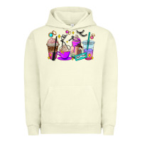 Pigment Pistachio lash hustler coffee cups Urban Hoodie - AdoDesignShop