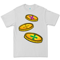 Dove Grey louisiana coins Premium Tee - BarkalooDesign