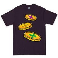 Plum louisiana coins Premium Tee - BarkalooDesign