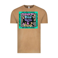 Vintage Camel fueled by ıced coffee and anxiety Vintage Tee - TumblerDesignByShophia