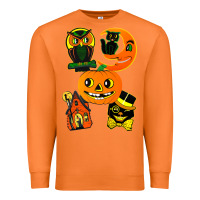 Carrot Vintage Halloween Premium Sweatshirt - minhPixels