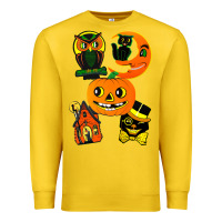 Lemon Vintage Halloween Premium Sweatshirt - minhPixels