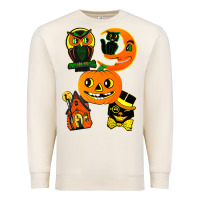 Sandshell Vintage Halloween Premium Sweatshirt - minhPixels