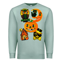 Seafoam Vintage Halloween Premium Sweatshirt - minhPixels
