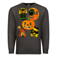 Smoke Vintage Halloween Premium Sweatshirt - minhPixels