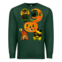 Sports Green Vintage Halloween Premium Sweatshirt - minhPixels