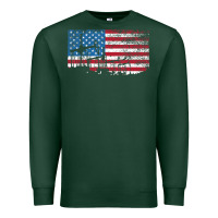 Sports Green Oil Rig Worker Roughnecks Oilfield Man Gift American Premium Sweatshirt - minhPixels
