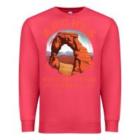 Cardinal Cool Arches National Park Utah Premium Sweatshirt - minhPixels