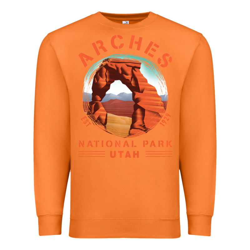 Cool Arches National Park Utah Premium Sweatshirt by minhPixels | Teevron