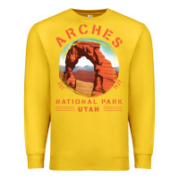 Lemon Cool Arches National Park Utah Premium Sweatshirt - minhPixels