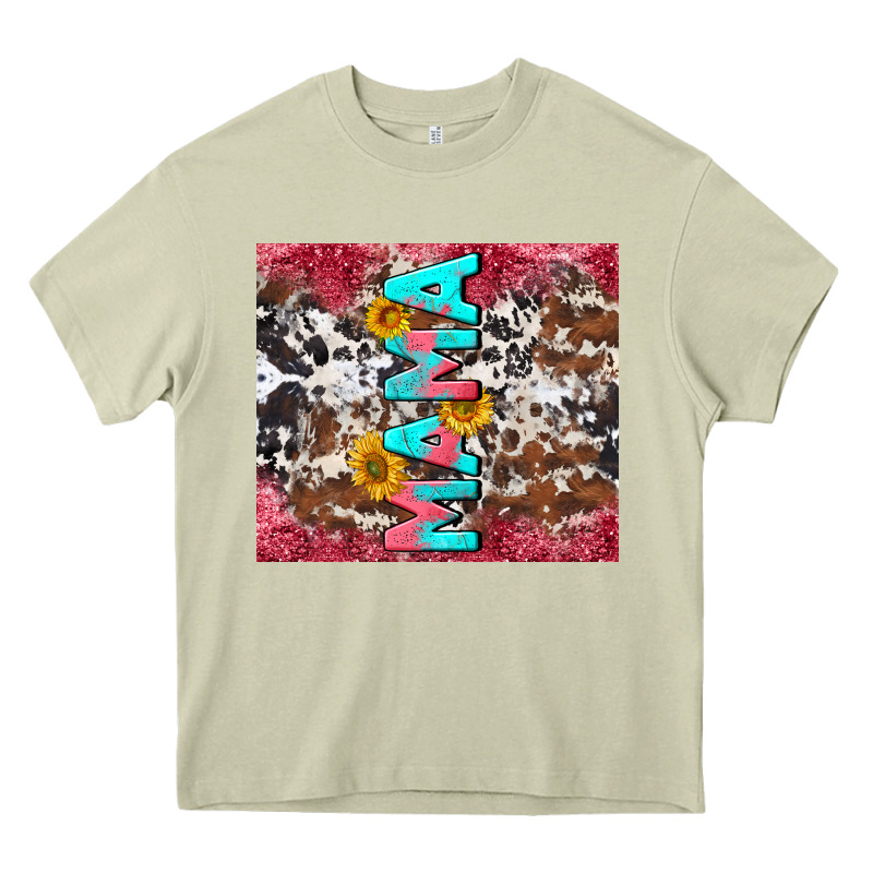Mama Cowhide  Sunflowers Heavy Core Tee by LillyAllenDesigns | Teevron