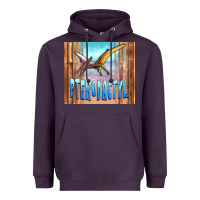 Plum dinosaur pterodactyl Heavyweight Hoodie - Artiststas