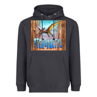 Smoke dinosaur pterodactyl Heavyweight Hoodie - Artiststas