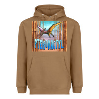 Toasted Coconut dinosaur pterodactyl Heavyweight Hoodie - Artiststas