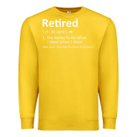 Lemon Retired Definition Not My Problem Anymore Funny Retirement Premium Sweatshirt - minhPixels