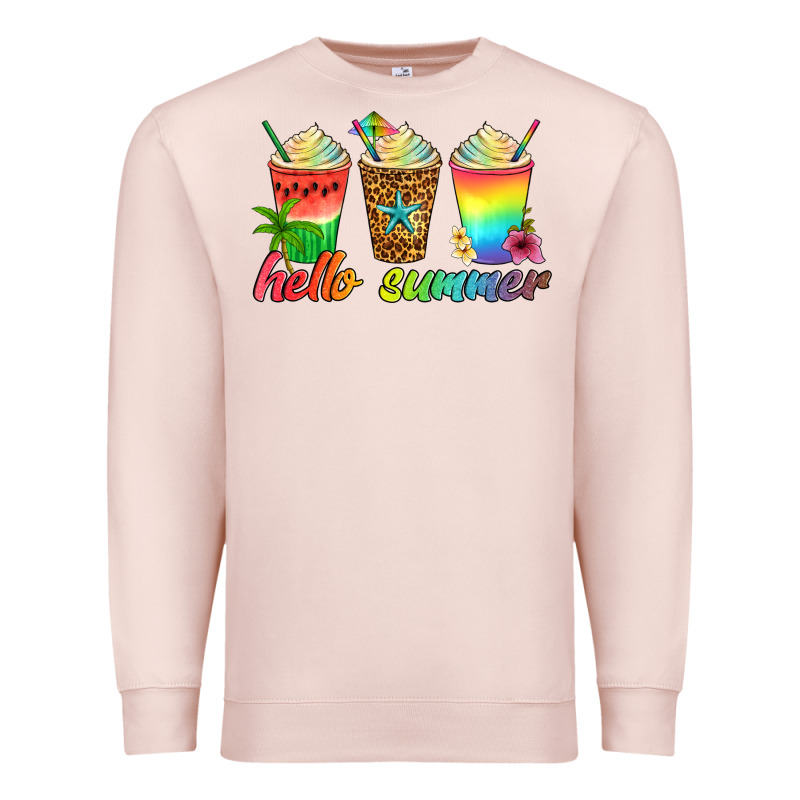 Hello Summer Premium Sweatshirt by Artiststas | Teevron