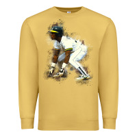 Antique Gold Rickey Henderson Premium Sweatshirt - minhPixels