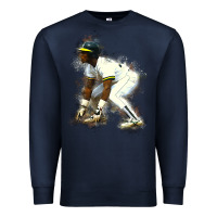 Navy Rickey Henderson Premium Sweatshirt - minhPixels