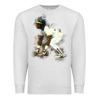 Oatmeal Heather Rickey Henderson Premium Sweatshirt - minhPixels