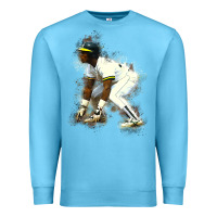 Ocean Blue Rickey Henderson Premium Sweatshirt - minhPixels