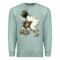 Seafoam Rickey Henderson Premium Sweatshirt - minhPixels
