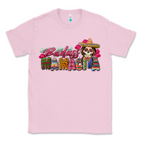 Bubblegum Pink Badass Mamacita Classic Tee - texasbilliewilder