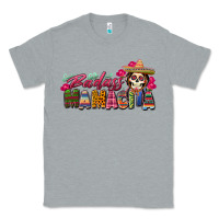 Heather Grey Badass Mamacita Classic Tee - texasbilliewilder