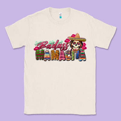 Badass Mamacita Classic Tee Designed By Texasbilliewilder