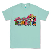 Seafoam Badass Mamacita Classic Tee - texasbilliewilder