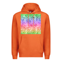 Carrot watercolor rainbow tiger seamless pattern Premium Hoodie - BundleAndBundleShop