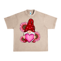 French Oak valentines day with sunflowers gnomes Urban Heavy Tee - RanaPortraitStore