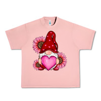 Salmon valentines day with sunflowers gnomes Urban Heavy Tee - RanaPortraitStore