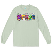 Matcha Easter nurse Easter Day Long Sleeve Tee - HowdyJamesFarm