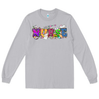 Moon Dust Easter nurse Easter Day Long Sleeve Tee - HowdyJamesFarm
