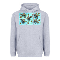 Heather Grey spinosaurus sippy cup Heavyweight Hoodie - Artiststas