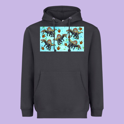Spinosaurus Sippy Cup Heavyweight Hoodie Designed By Artiststas