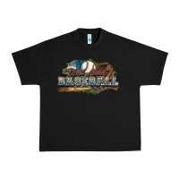 Black Wild about Baseball Urban Heavy Tee - HowdyJamesFarm