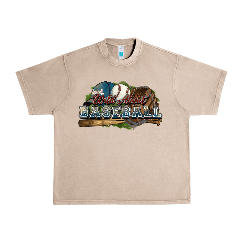 Wild About Baseball Urban Heavy Tee by HowdyJamesFarm | Teevron