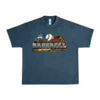 Midnight Navy Wild about Baseball Urban Heavy Tee - HowdyJamesFarm