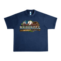 Navy Wild about Baseball Urban Heavy Tee - HowdyJamesFarm