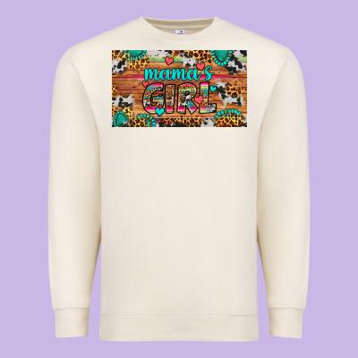 Mama's Girl Sippy Cup Premium Sweatshirt Designed By Artiststas