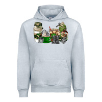 Heather Grey veteran coffee cups Urban Hoodie - AdoDesignShop