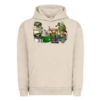 Pigment French Oak veteran coffee cups Urban Hoodie - AdoDesignShop