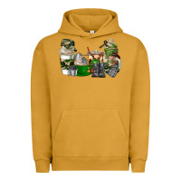 Pigment Peanut Butter veteran coffee cups Urban Hoodie - AdoDesignShop
