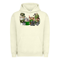 Pigment Pistachio veteran coffee cups Urban Hoodie - AdoDesignShop