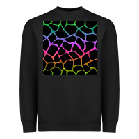 Black giraffe glitter seamless pattern Heavyweight Sweatshirt - BundleAndBundleShop