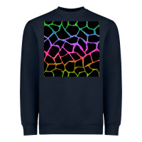 Navy giraffe glitter seamless pattern Heavyweight Sweatshirt - BundleAndBundleShop