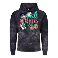 Cloud Black small business baddie Vintage Hoodie - CowGirlArtShop