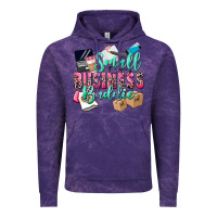 Cloud Purple small business baddie Vintage Hoodie - CowGirlArtShop